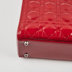 Dior Lady Dior Large Red