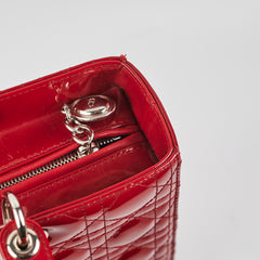 Dior Lady Dior Large Red