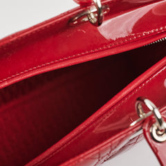 Dior Lady Dior Large Red