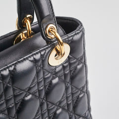 Dior Lady Dior ABC Small Black