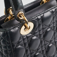 Dior Lady Dior ABC Small Black