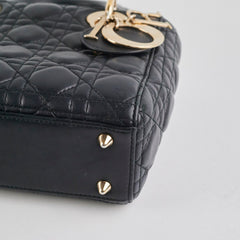 Dior Lady Dior ABC Small Black