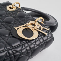 Dior Lady Dior ABC Small Black