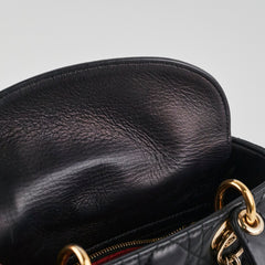 Dior Lady Dior ABC Small Black