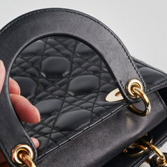Dior Lady Dior ABC Small Black