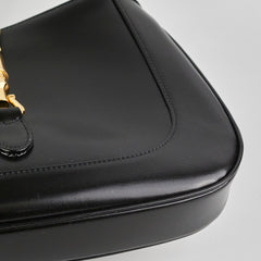 Gucci Jackie Small Black Leather Shoulder Bag