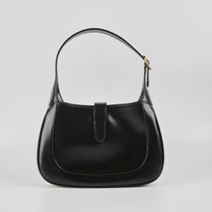 Gucci Jackie Small Black Leather Shoulder Bag