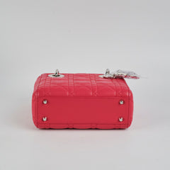 Christian Dior Lady Dior Mini Hot Pink
