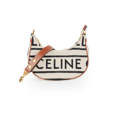 Celine Ava Shoulder Bag Brown/Cream Hold Donny Customer