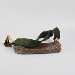 Louis Vuitton Khaki Multi Pochette Accessories Monogram