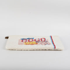 Chanel Coco White Pouch