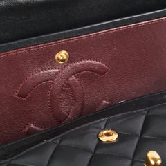 Chanel Classic Flap M/L Lambskin Black