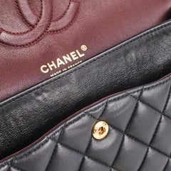 Chanel Classic Flap M/L Lambskin Black