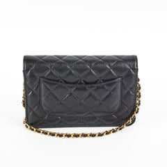 Chanel Wallet On Chain Caviar Black