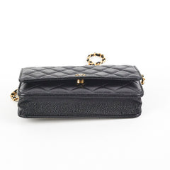 Chanel Wallet On Chain Caviar Black