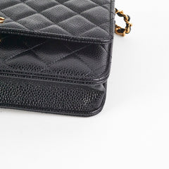 Chanel Wallet On Chain Caviar Black