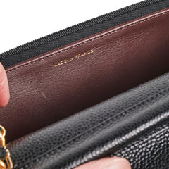 Chanel Wallet On Chain Caviar Black