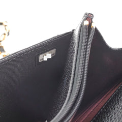Chanel Wallet On Chain Caviar Black