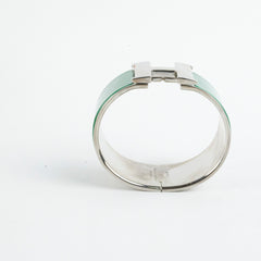 Hermes Clic Clac H Bracelet Green