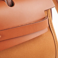 Hermes Herbag 31 Dune/Magnolia - Z Stamp