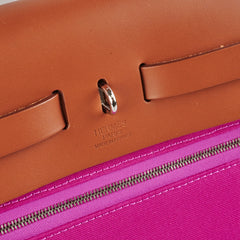 Hermes Herbag 31 Dune/Magnolia - Z Stamp