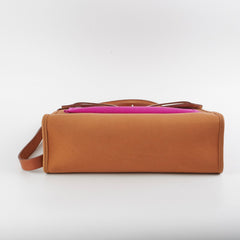 Hermes Herbag 31 Dune/Magnolia - Z Stamp