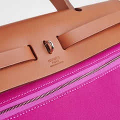 Hermes Herbag 31 Dune/Magnolia - Z Stamp