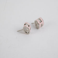 Hermes Pop H Pink Earrings