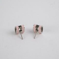 Hermes Pop H Pink Earrings