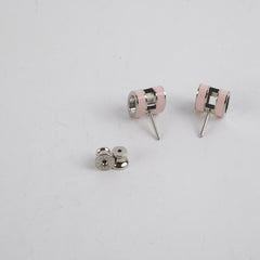 Hermes Pop H Pink Earrings