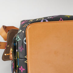 Louis Vuitton Black Multicolour Bucket Bag
