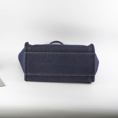 Chanel Deauville Tote Navy/Gold