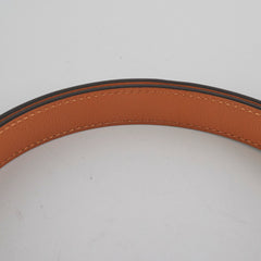Hermes Kelly 18 Belt Nata/Orange - B Stamp