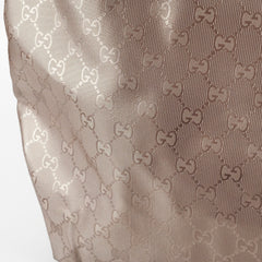 Gucci Silver/Grey Monogram Tote