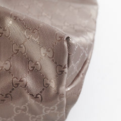 Gucci Silver/Grey Monogram Tote