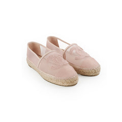 Chanel Pink Cord Cruise Espadrilles Size 36