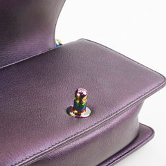 Chanel Small Boy Mermaid Iridescent Purple
