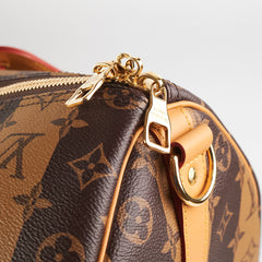 Louis Vuitton 50 Keepall Reverse Monogram Bandouliere Virgil Abloh Nigo LV2