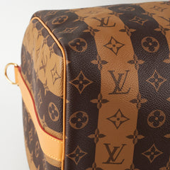 Louis Vuitton 50 Keepall Reverse Monogram Bandouliere Virgil Abloh Nigo LV2