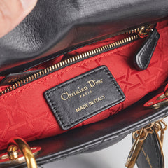 Christian Dior Small Lady Dior Black