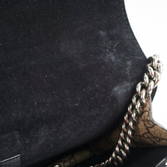 Gucci Medium Black Monogram Dionysus
