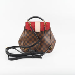 Louis Vuitton Clapton Damier Ebene Red Backpack