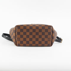 Louis Vuitton Clapton Damier Ebene Red Backpack