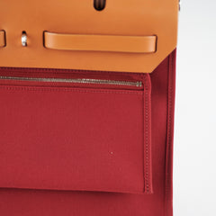 Hermes Herbag 31 Red A Stamp