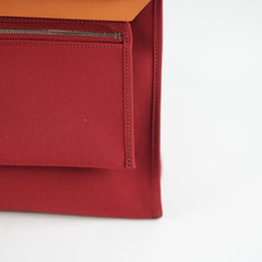 Hermes Herbag 31 Red A Stamp