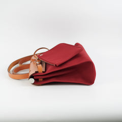 Hermes Herbag 31 Red A Stamp