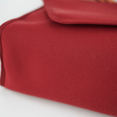 Hermes Herbag 31 Red A Stamp