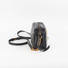 Gucci Marmont Small Camera Bag Black