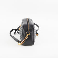 Gucci Marmont Small Camera Bag Black