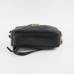 Gucci Marmont Small Camera Bag Black